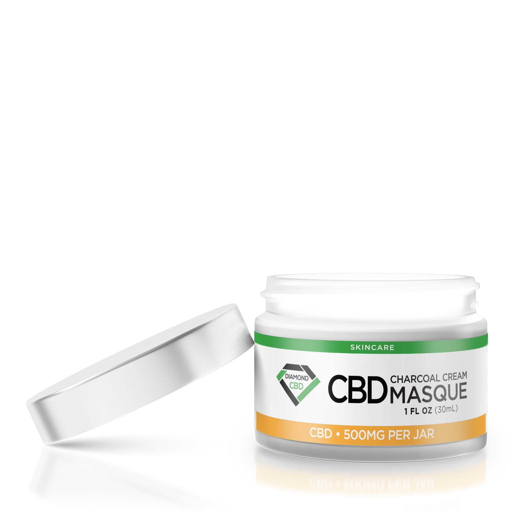 Diamond CBD Love Charcoal Cream Masque - Image 2