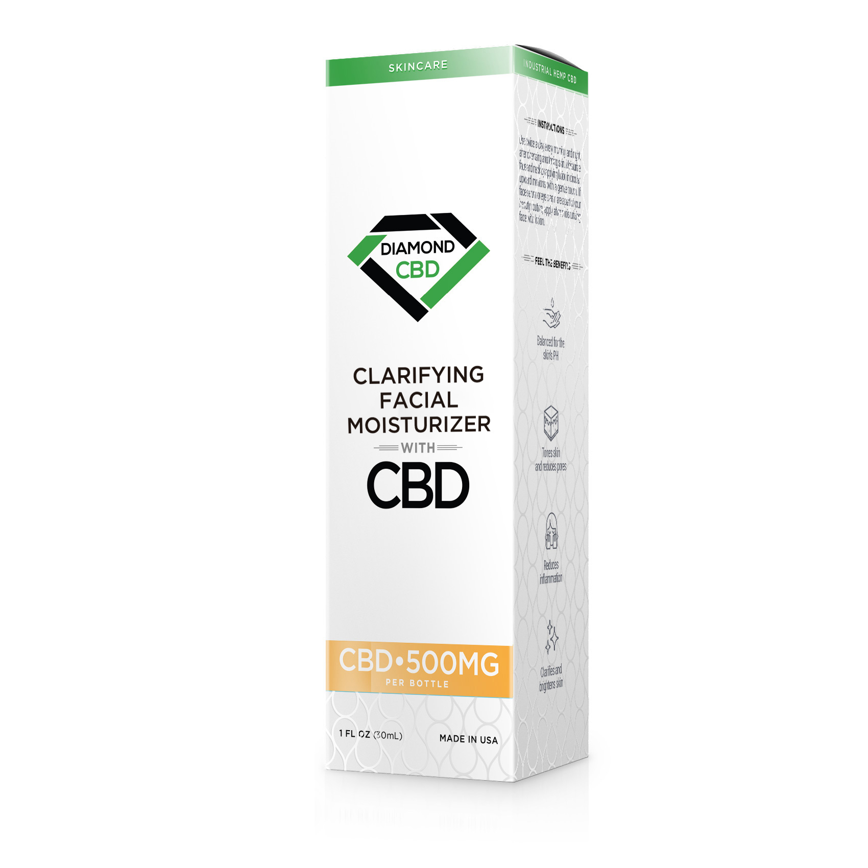 Diamond CBD Luxury Clarifying Facial Moisturizer - Image 3