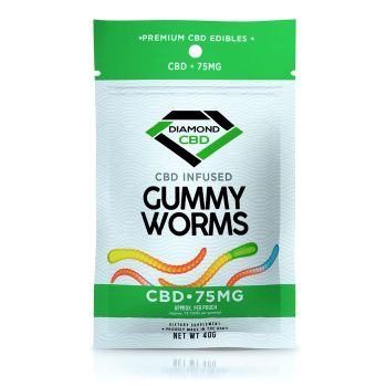 Diamond CBD Gummies - Infused Gummy Worms