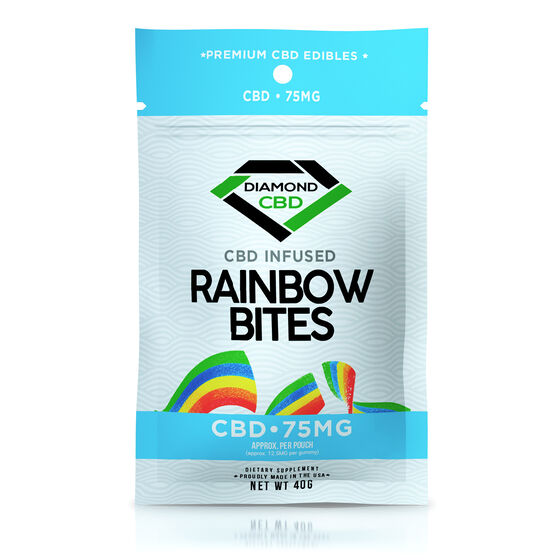 Diamond CBD Gummies - Infused Rainbow Bites