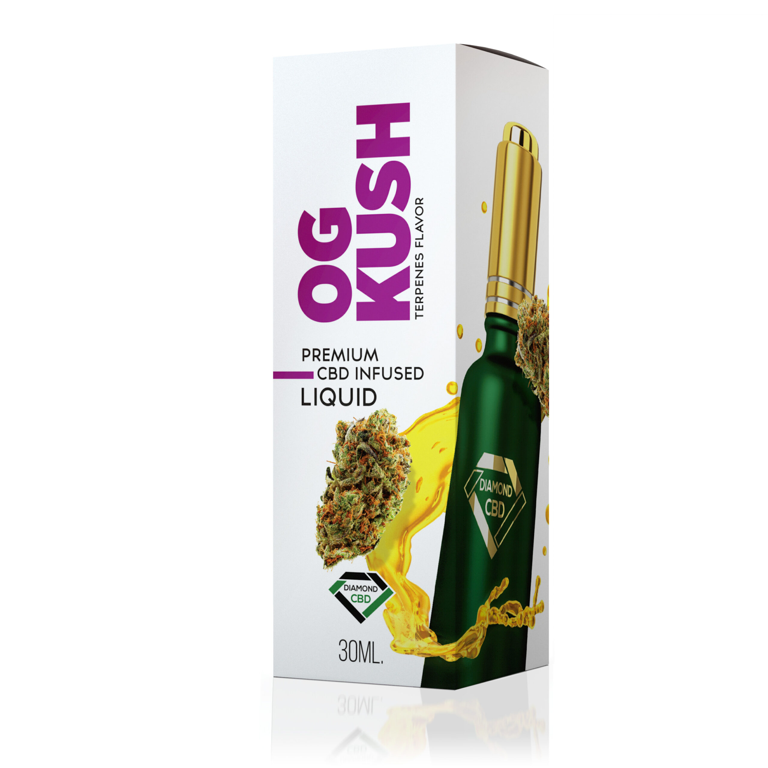 OG Kush Terpenes Diamond CBD Oil - Image 2