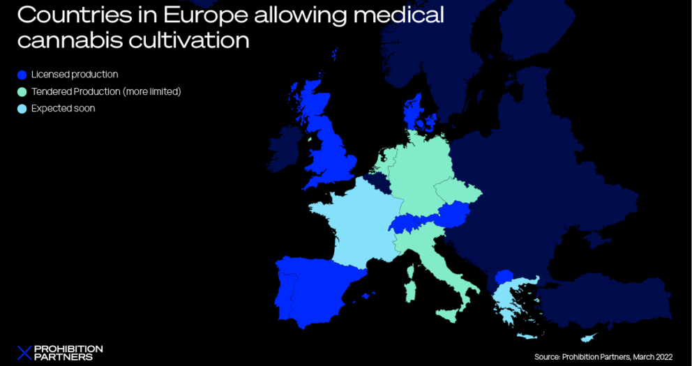 1.6 MILLION MEDICAL CANNABIS PATIENTS IN EUROPE BY 2026
