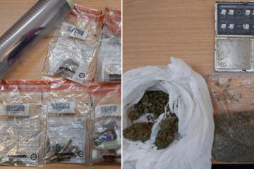 Abingdon man arrested after cannabis, scales, and cash seized