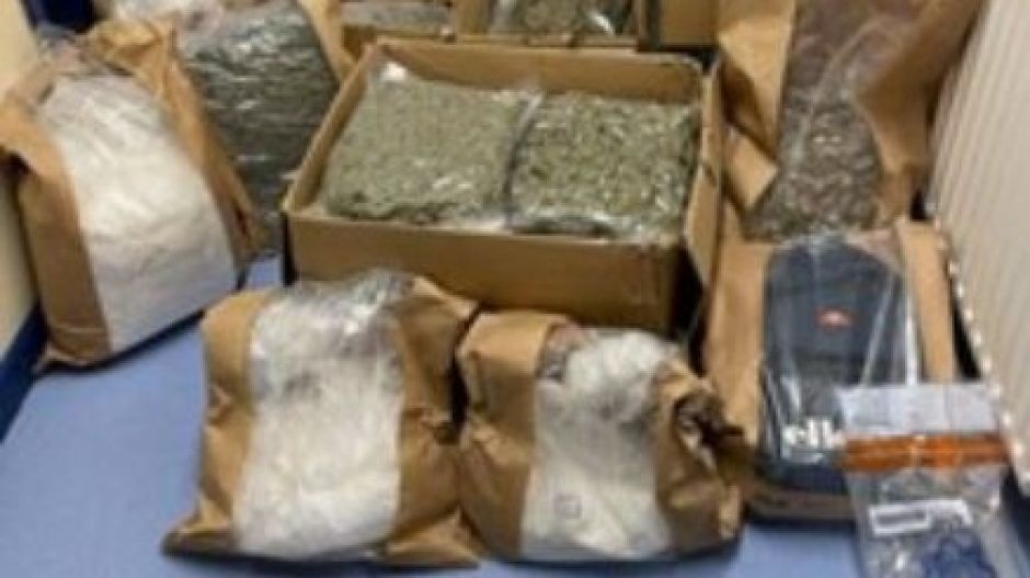 Cannabis and cocaine worth €1.5m seized in Kildare and Meath