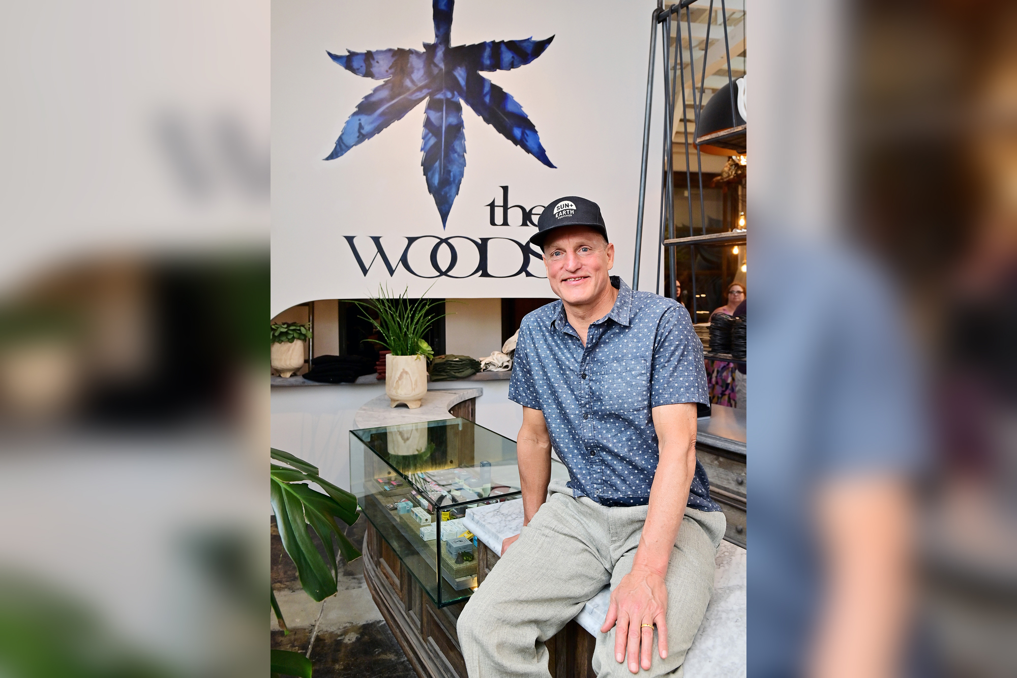 Woody Harrelson urges people to get ‘higher’ as he opens cannabis dispensary