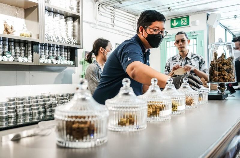 His father’s pain led him to cannabis. Now he sells it to help others in Silom.