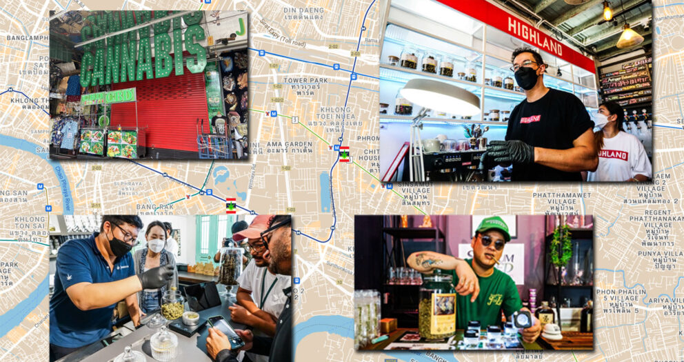 Here’s where to buy cannabis right now in Bangkok (Weed Map)