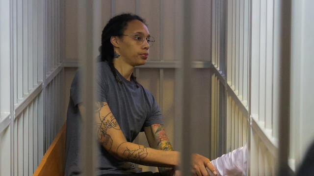 0,5 Gramm Cannabis: Neun Jahre Haft in Russland: US-Basketballerin Brittney Griner wegen Drogenbesitzes verurteilt