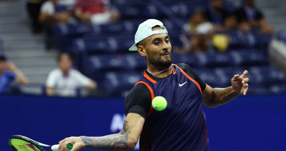 Kyrgios not high on the smell of cannabis at U.S. Open