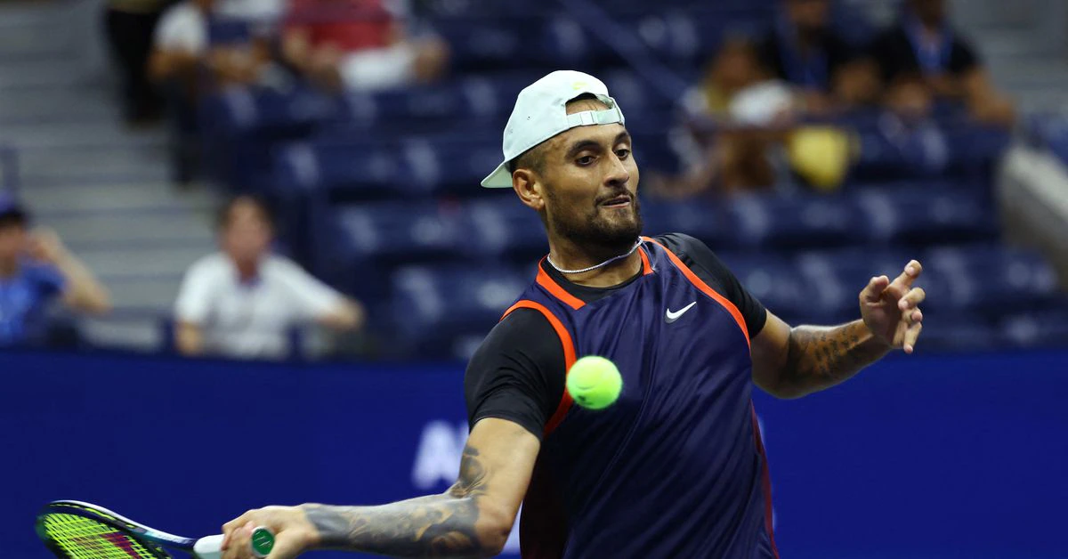 Kyrgios not high on the smell of cannabis at U.S. Open