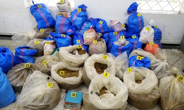 DGSN : Saisie de plus d’une tonne de cannabis à Tétouan