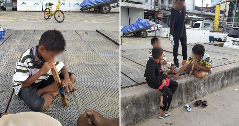 Thai street kids ripping bong hits ignites anti-cannabis fervor