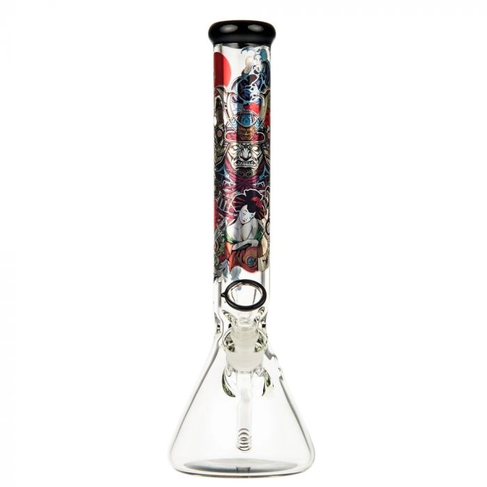 Black Leaf Ronin and Geisha Beaker Ice Bong Box Set - Image 4