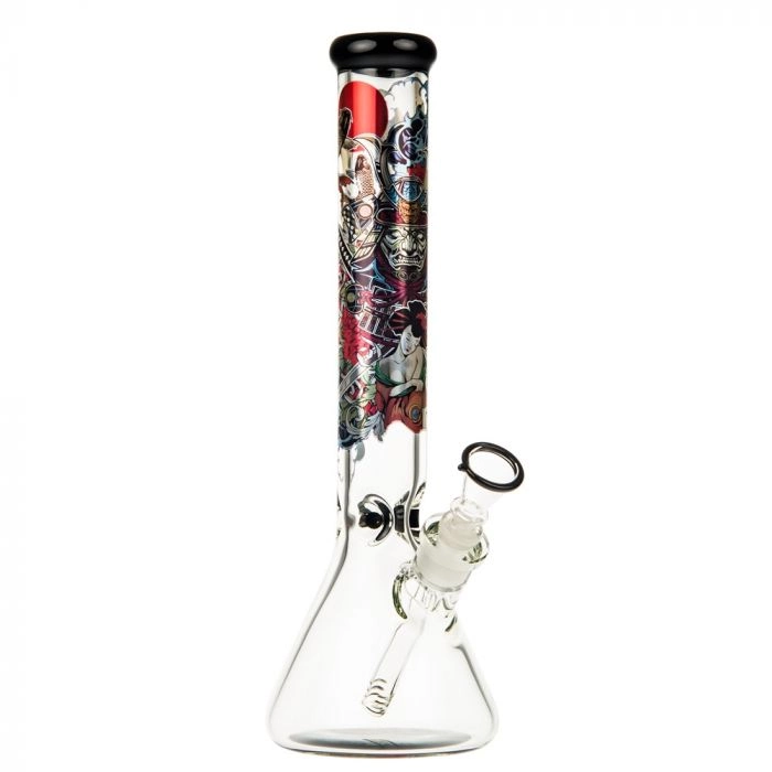 Black Leaf Ronin and Geisha Beaker Ice Bong Box Set - Image 3
