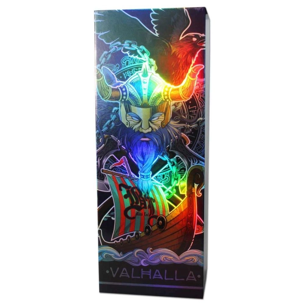 Black Leaf VALHALLA Boxed Straight Bong with Tree Percolator - Image 8